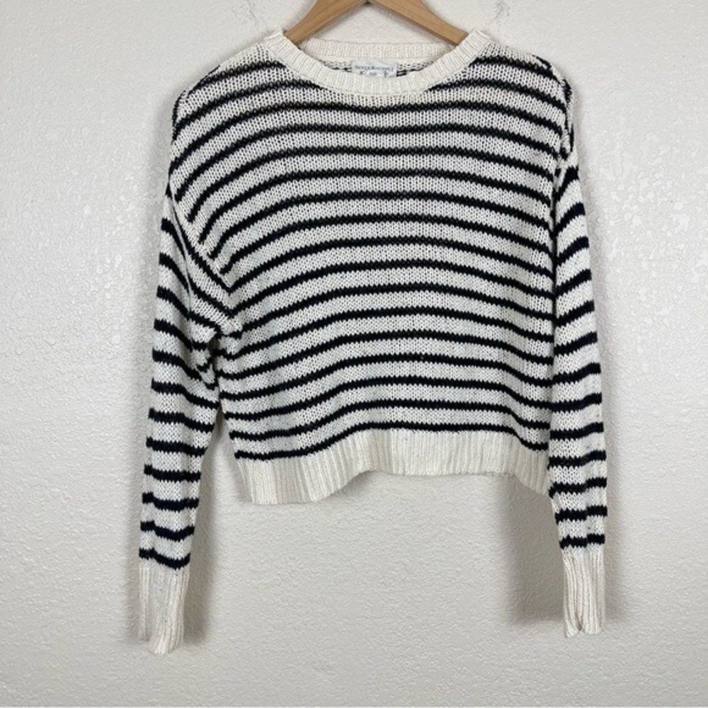 Ralph Lauren Denim & Supply Striped‎ Long Sleeve Pullover Sweater Sz Large Women